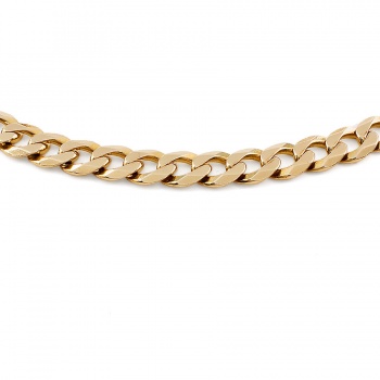 9ct gold 45.1g 20 inch curb Chain